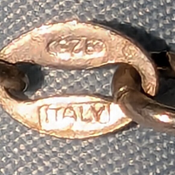 925 Italy Sterling Heart Charm Bracelet 5078 - Picture 5 of 6